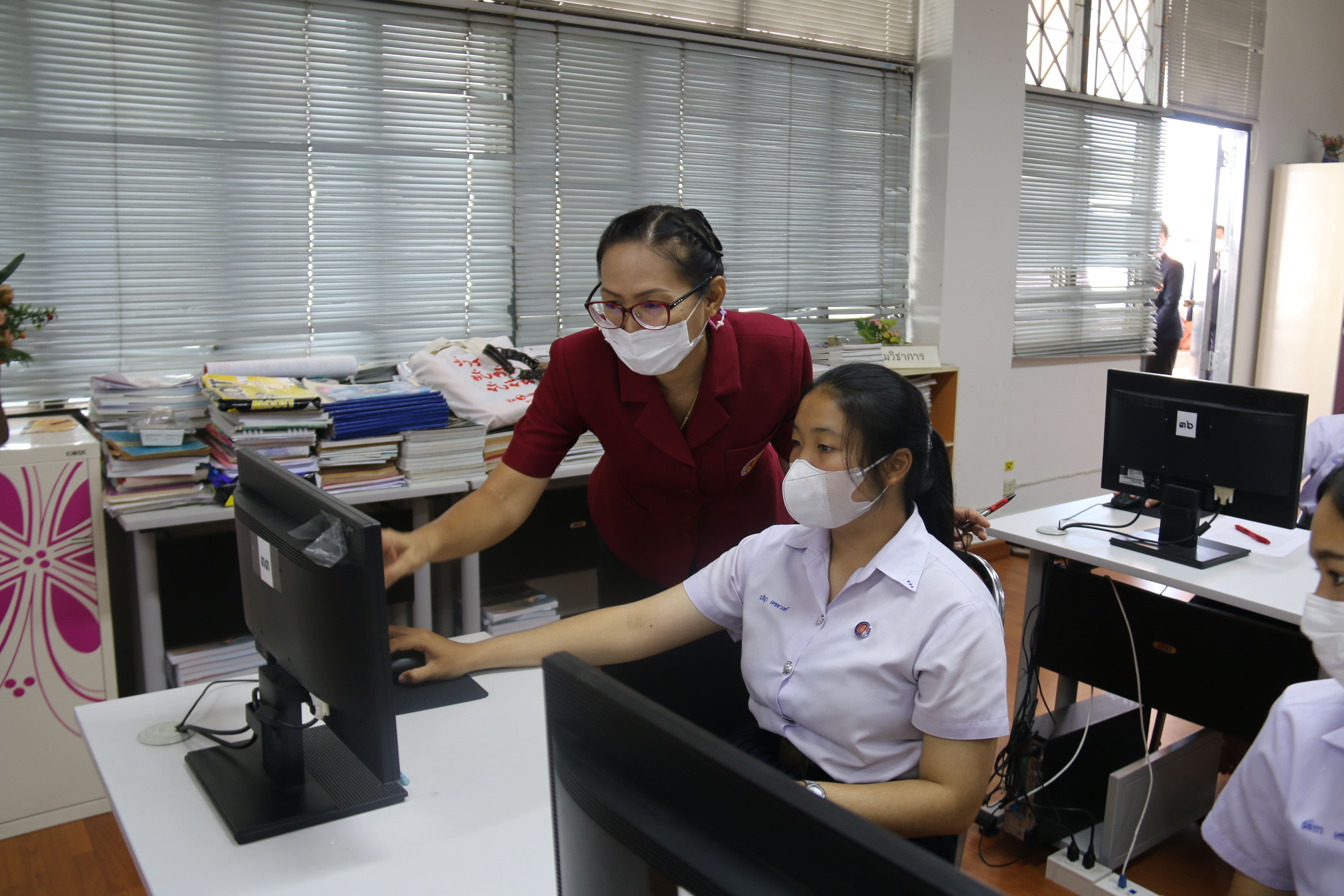 ทักษะพิมพ์ไทยด้วยคอมพิวเตอร์  ปวช.